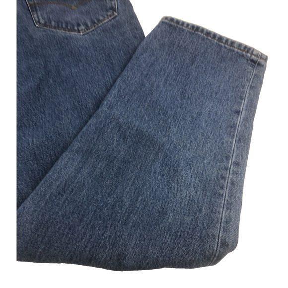 Levi's 550 Men's Jeans 38 x 34 Y2K Regular Fit Straight Leg Blue Denim Stonewash - Picture 13 of 14